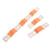 Flexible Busbar 300A 200A Bus Bar Copper Loose Protector With Isolation Battery Connector Conductive Band Elliptic