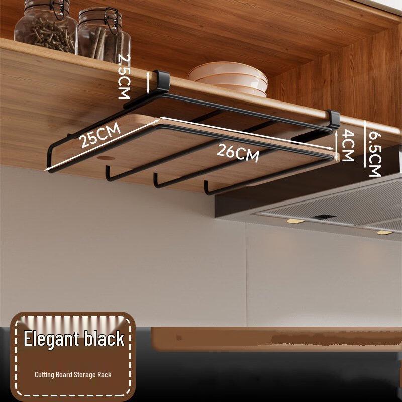 Double-Layer Kitchen Cutting Board Rack