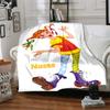 Pipi Personalized Name Blanket Multi-purpose Personalized Blanket Ultra-Soft Suitable for Office Chair Livingroom Picnics Chair for All Occasions