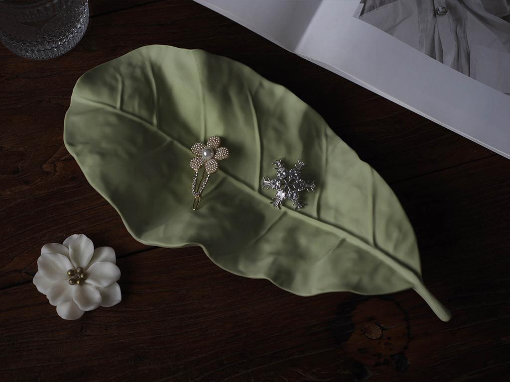 Jewelry Dish Molds Jewelry Tray Moulds Leaf Shaped Resin Casting Moulds Silicone Molds for DIY Hand Making Trays