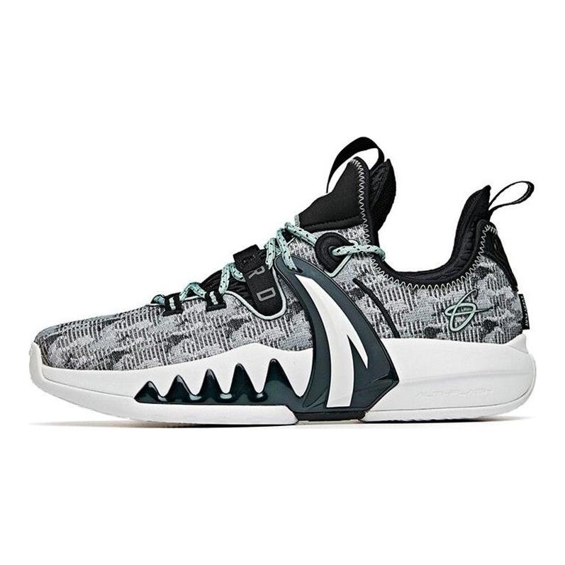Anta Hayward GH2 'Away Low top Basketball Shoes Men's Gray Green 112121103-2
