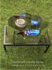 14-Piece Portable Aluminum Alloy Camping Stove Windshield with Box: Folding, Windproof Heat Concentrator Plate