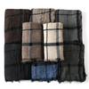Fashion Plaid Cotton Linen Men Scarves Autumn Winter Warm Men'S Scarf Short Tassel Bufanda Male Accessories Pashmina Shawl