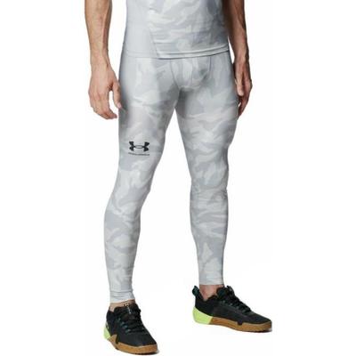 Animal Print Logo Elastic Slim Fit Leggings Men Bottoms Light-Gray 1384788-011