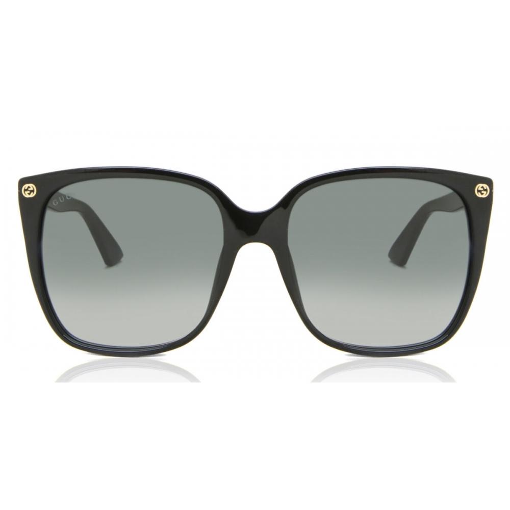 

Gucci Gg0022s 001 Women Sunglasses Black/57-18-140