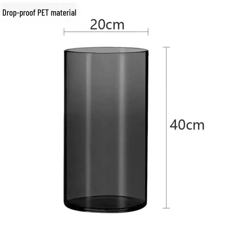 ZISIZ Transparent Anti-Fall Decorative Vase