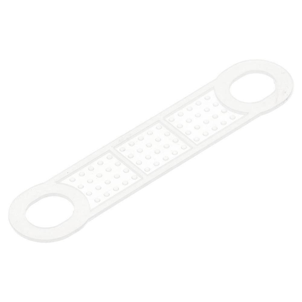 100Pcs Transparent Hanger Strip Pad Mat Anti-slip Gasket New Clothes Hanger Anti-slip Pad