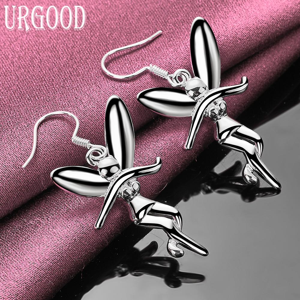 925 Sterling Silver Fashion Earrings Wedding Jewelry