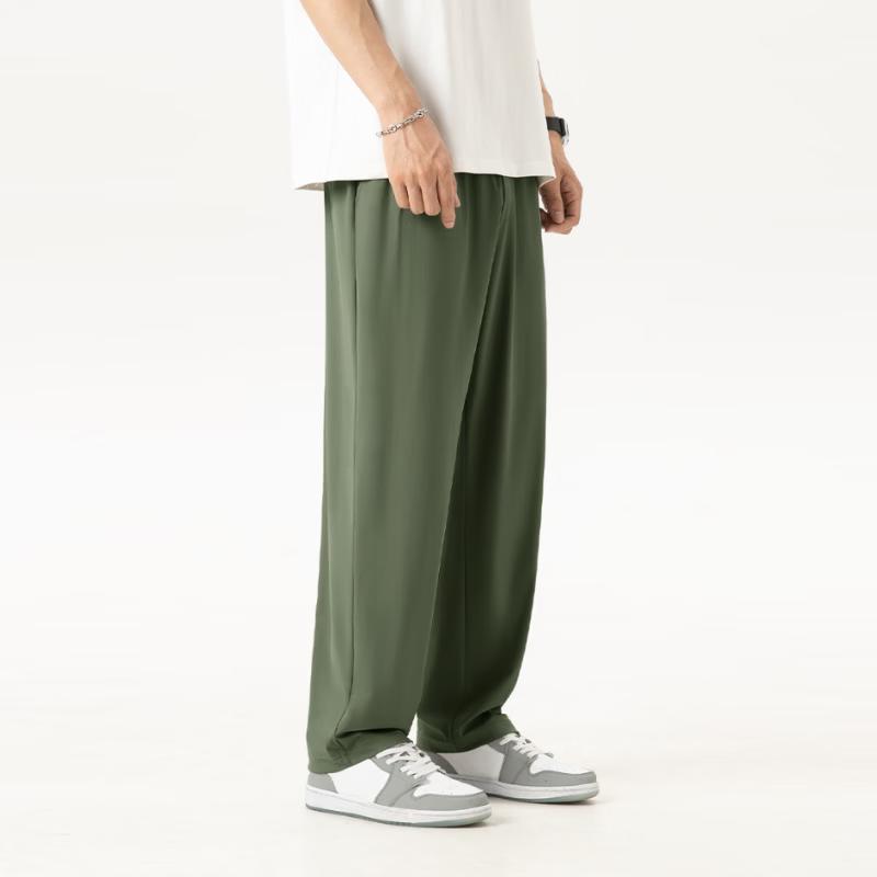 Jeep Men's Ice Silk Quick-Dry Straight-Leg Sports Pants