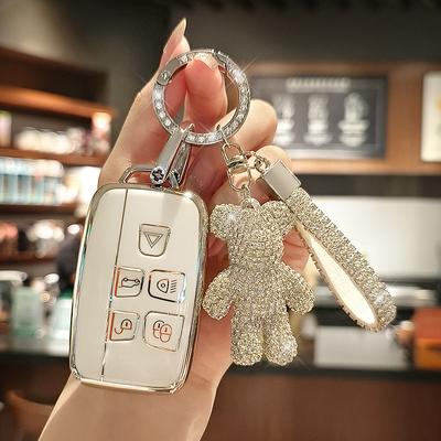 TPU Car Remote Key Case Cover Shell For Land Rover Range Rover Sport Velar Evoque Freelander2 Discovery For Jaguar XF XJ XJL XE