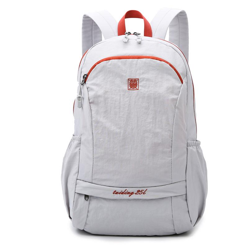 New foldable backpack, student schoolbag, outdoor mountaineering backpack, waterproof swimming fitness bag.