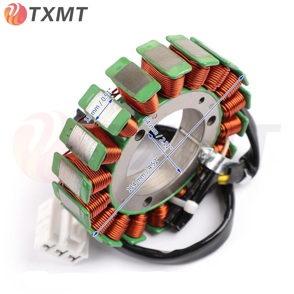 Compatible with Honda Silver Wing FSC600 and FJS400/600 Magneto Stator and Ignition Coil.