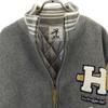 HAI SPORTING GEAR Cowhide leather switching Stajan M gray Isseimi Sunburn Men's Used