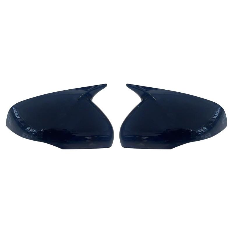 Decoration Carbon Fiber Glossy Black Door Mirror Cover For Kia Carnival Sedona KA4 -2025 Car Rearview Accessories