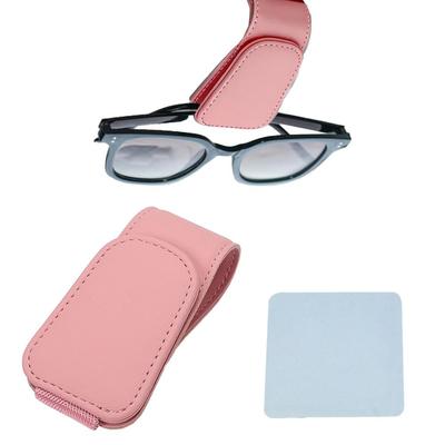 [Lanzamiento anticipado en 2025] Soporte para Gafas de Sol para Coche Nuevo YXHH, Protege Tus Gafas, Cuenta con un Clip Magnético, Fácil de Colocar, Incluye Limpieza de Gafas