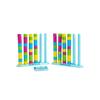 Fun Color Stacking Blocks Challenge Puzzle Game for Family Party Night, Interactive Tabletop Toys, Kids & Adults