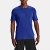 Under Armour Logo Print Round Neck Loose Short Sleeve T-Shirt Men Tops Blue 1357001-400
