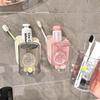 Punch-Free Toothbrush Holder Plastic Toothbrush Cup Set Gargle Cup Storage Rack  Bathroom Accessery