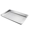 304 Stainless Steel Rectangular Deep Steaming Tray