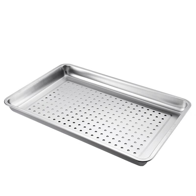 304 Stainless Steel Rectangular Deep Steaming Tray