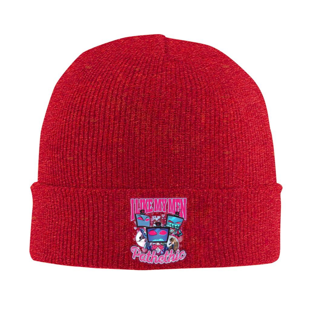 Vox Hazbins Hotels I love my men pathethic Knitting Hat Casual Caps Male Gym Beanie Hats Autumn Winter Warm Soft Bonnet Hats