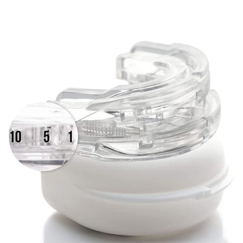 Anti-Snoring Mouthguard, Adjustable, Sleep Aid, Customizable Night Mouthguard for Teeth Grinding, Unisex