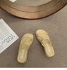 Fashion Pull-toe Slippers Women To Wear Outside Summer New Square Toe  Slippers Wedges Thick Sole Sandals for Women Casual Flip Flops