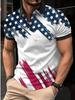 Pride-Inspired Short Sleeve Polo, Slim Fit with Rainbow Trim for Casual Wear