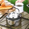 316 Stainless Steel Outdoor Camping Kettle for Tea Making