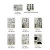 1 Sheet Clear Stamp Transparent Seal Stamp Card Making 3D Scrapbooking Paper Crafting Stamps Handmade Crafts Supplies