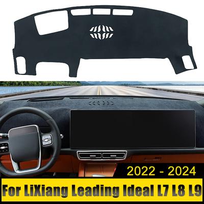 Dla LiXiang Leading Ideal L7 L8 L9 2022 2023 2024 HEV PHEV Pokrowiec na deskę samochodu Podkładka zapobiegająca światłu Osłona przeciwsłoneczna Dywaniki Mata Anti-UV