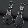 For Bmw Mini Cooper One Fun F54 F55 F56 R56 R57 R58 R59 R60 R61 Car Zinc Alloy Leather Key Case Holder Cover Keychain Accessorie