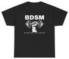 BDSM Bank Kreuzheben Kniebeugen Militärpresse T-Shirt Unisex T-Shirt Lustiges Fitnessstudio T-Shirt