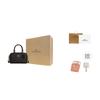 COACH SATCHEL Coated Canvas Shoulder Bag, Crossbody Bag, Handbag Small Women's Dark Brown CW197-IMXAQ