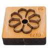 Leather Cutting Die Flower Shaped Metal Leathercraft Paper Art Cutter Punching Mold Crafting Tool