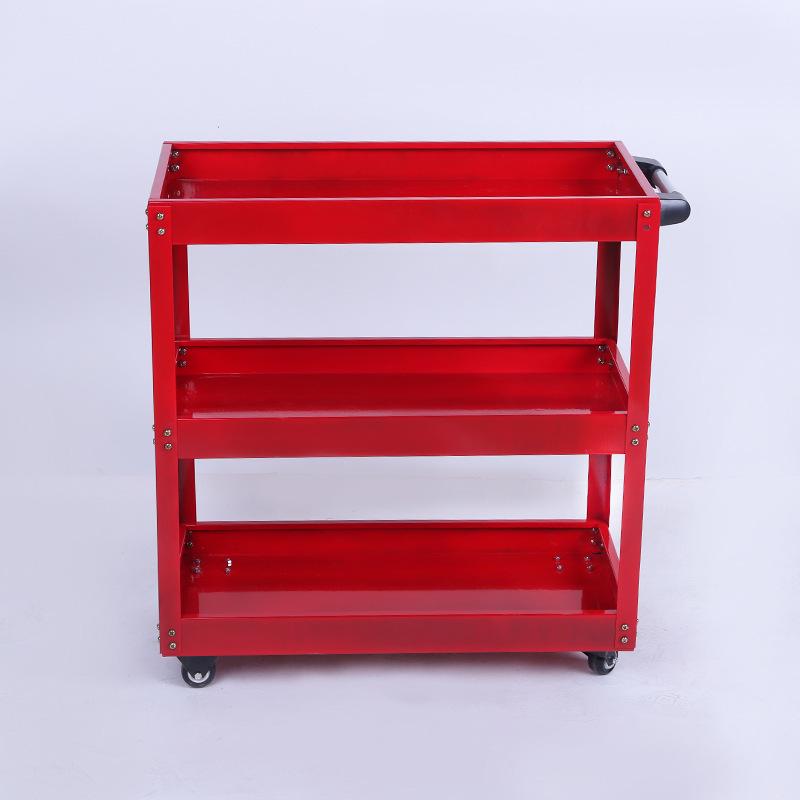 Thickened Three-Layer Tool Cart for Maintenance and Auto Repair