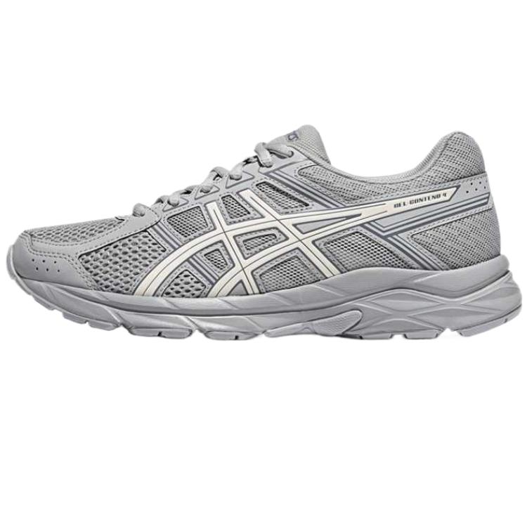 Asics Gel-Contend 4 Comfortable Versatile Low-Top Running Shoes Women Sneaker Gray T8D9Q-024