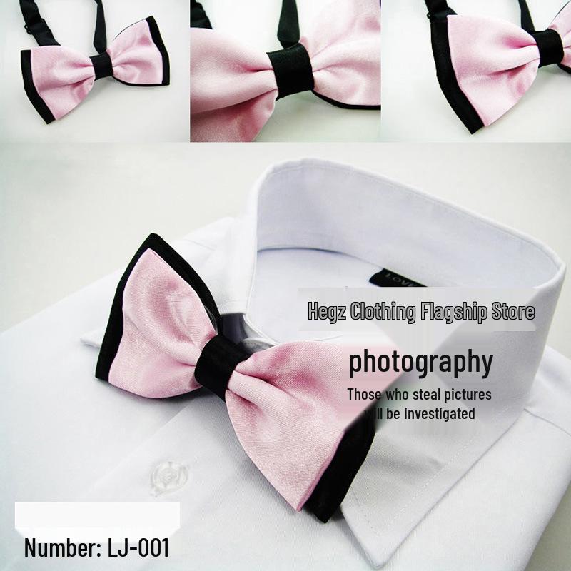 Men's & Women's Fashion Bow Ties - British & Korean Styles, Perfect for Weddings, Multiple Designs Available