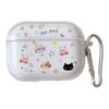 Cute Cartoon Cat Pattern Earphone Case for AirPods Pro3/Pro2/Pro Protective Case for AirPods 4/3/2/1 Transparent TPU Soft Cover