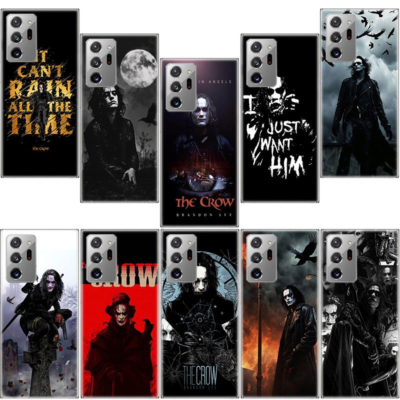 Movie THE C-CROW Phone Case For Samsung Galaxy S25 Edge S24 S23 FE S22 S26 Ultra S21 S20 S10 Plus Capa Soft