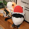 50cm Lifelike Fish Plush Stuffed Toy Goldfish Big Head Soft Pillow for Zoo Park Souvenir Lovely Lan Shou Animal Plushie