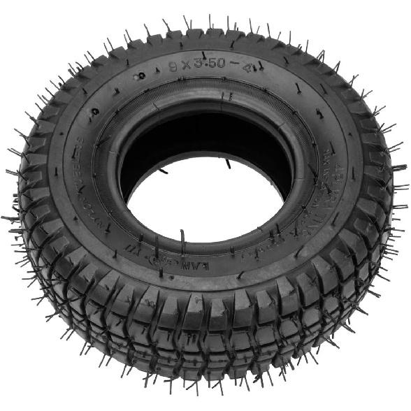 FVRITO 9x3.50-4 9x3-1/2 Tire and Inner Tube for Mini ATV Quad Go Kart Petrol Electric Gas Skateboard Scooter Mini Choppers Garden Lawnmower Tractor