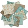 24pcs Junk Journaling Craft Paper Flower Crapbook Paper Pad 6x6inch Assorted Pattern Decoupage Cardstock Paper Single-Sided Vintage Scrapbooking DIY