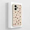 For Honor 400 Lite Case For Honor 400 Pro 5G Painted Flower Back Cover Full Protection Soft Funda Liquid Silicone Phone Housing