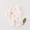 Newborn Pure Cotton Romper: Boneless Crawling Suit for Spring/Autumn