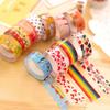 10PCS Cartoon Tape Colorful Cute Clipbook Pasting Accessories Diary Album Manual DIY Creative Decorations Adhesive Sticker TMZ