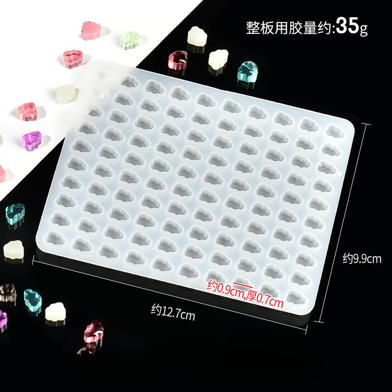 Mini Cat Claw Full Board Mold Crystal Dropping AB Glue Handmade DIY Material Resin Mold