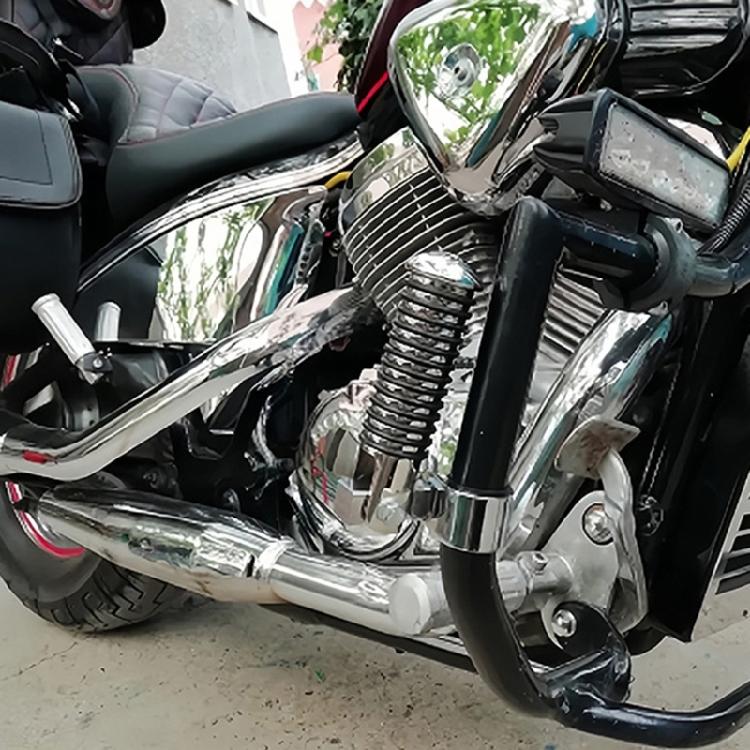 1 Pair Foot Pegs Motorcycle Aluminum Foot Pegs U Clamp Foldable Footpegs