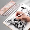 3/6Pcs Eraser Pencil Pen Style Rubber Revise Details Highlight Modeling Art Pens For Manga Design Drawing Sketching Art Supplies