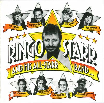 CD RINGO STARR & HIS ALL-STARR BAND - Ringo Starr And His All-Starr Band. RCD10190 Rykodisc 1990 US Rock Used